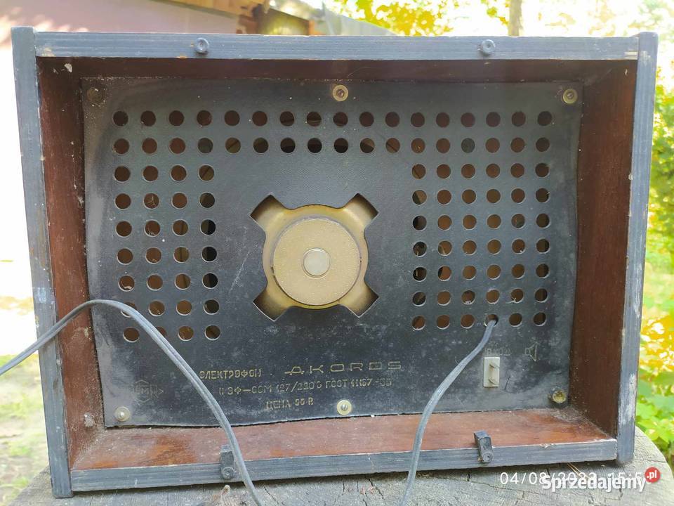Stare radio Akords Warszawa