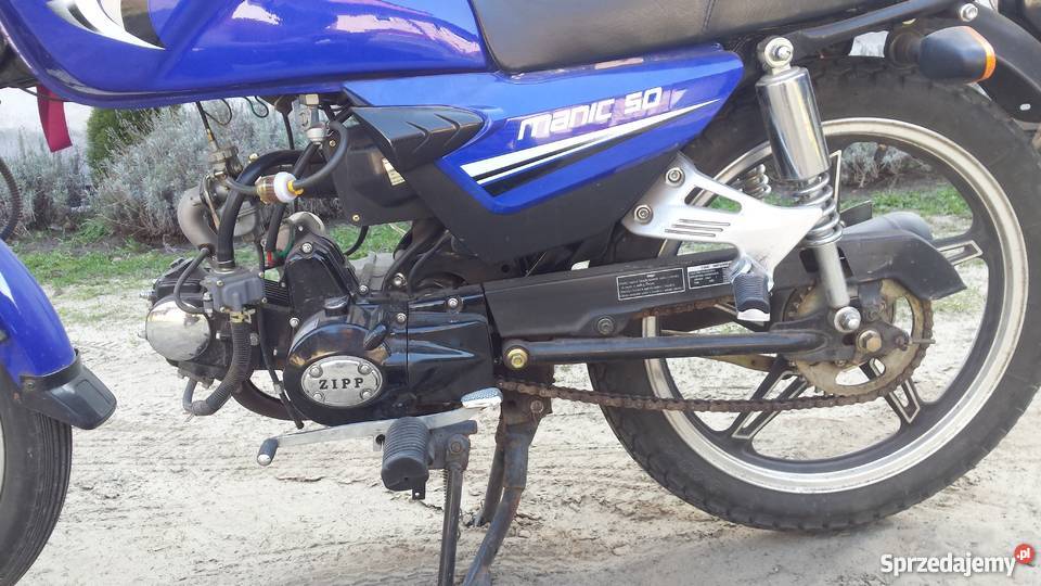 Zipp manic 50 Motorower Zipp Motocykle, skutery, quady Szubin
