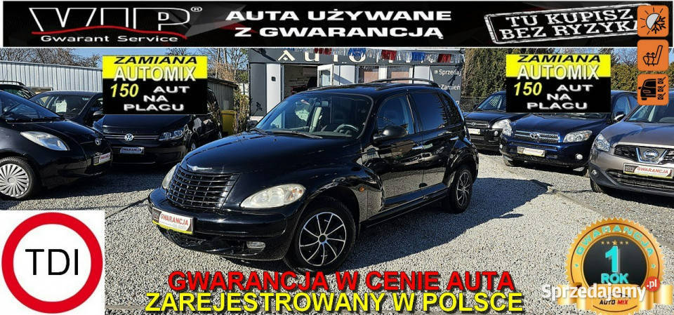 Chrysler PT Cruiser SPRZEDANY nieuszkodzony Świdnica