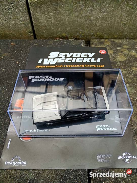 PLYMOUTH BARRACUDA fast furious deagostini 143 Warszawa sprzedam