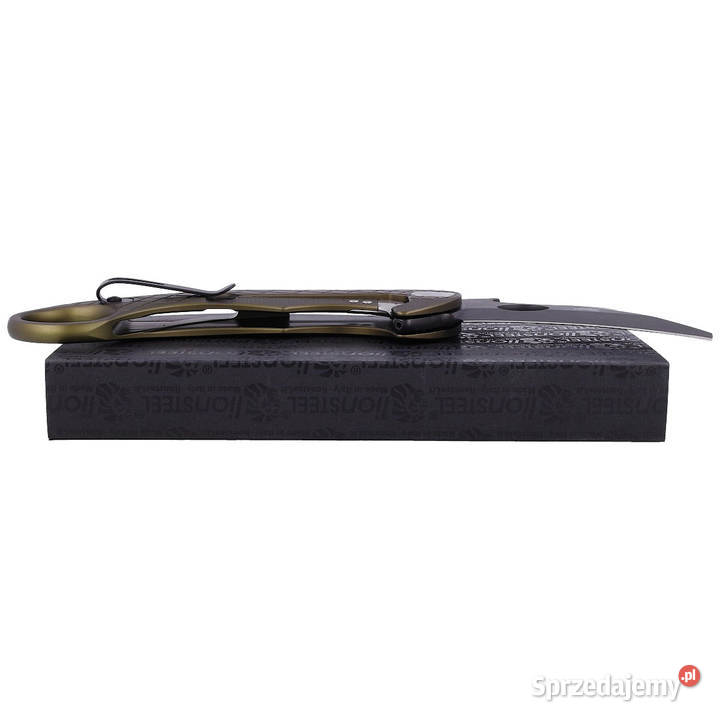 Nóż składany LionSteel LEOne Karambit Green Warszawa sprzedam