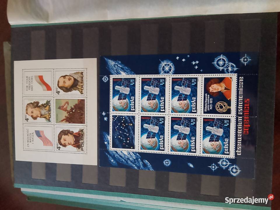 2 Klasery pełne znaczków PRL Antykwariat Słupsk