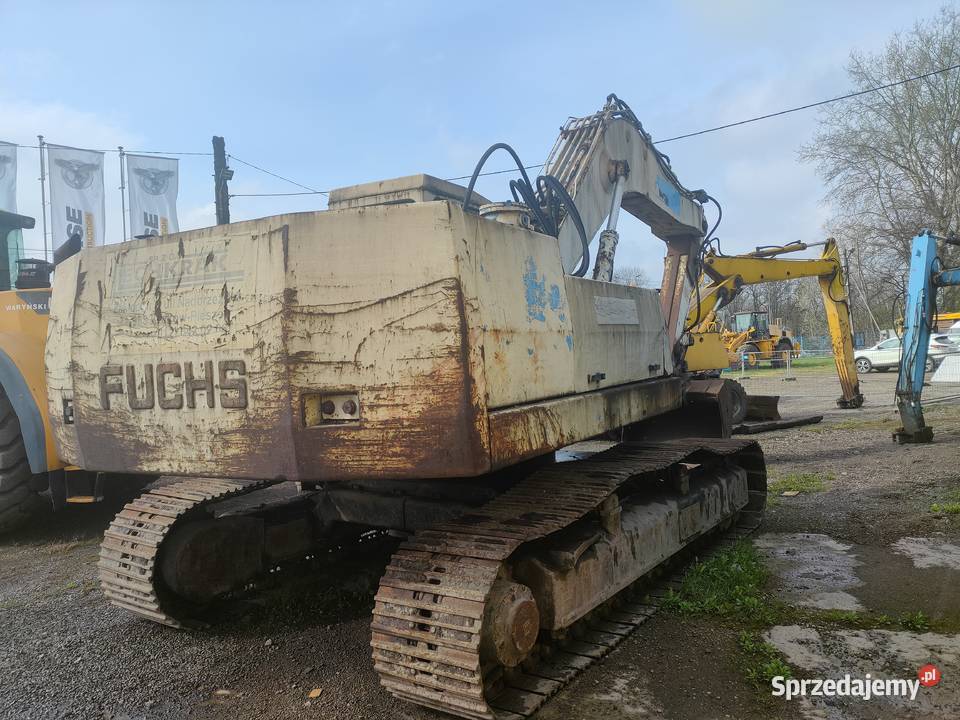 Koparka gąsienicowa FUCHS 715R w pełni sprawna nie Koparki Kraków