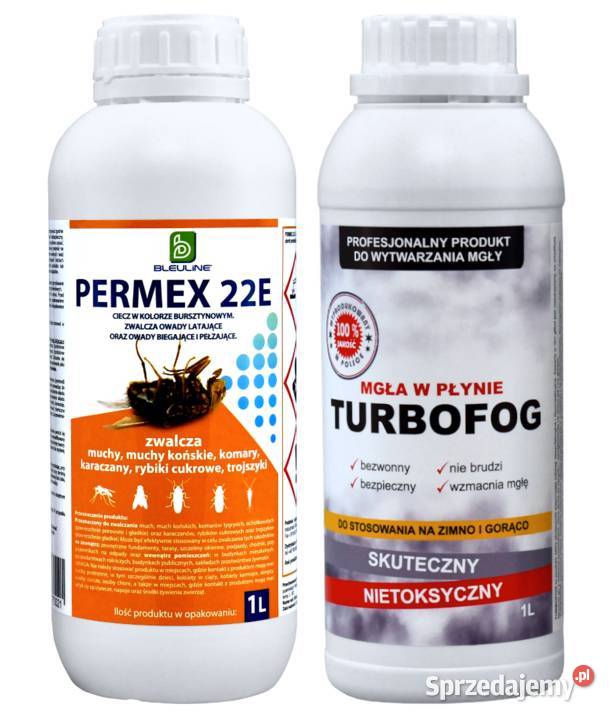 PERMEX 22E TURBOFOG muchy komary muchy końskie Zahajki