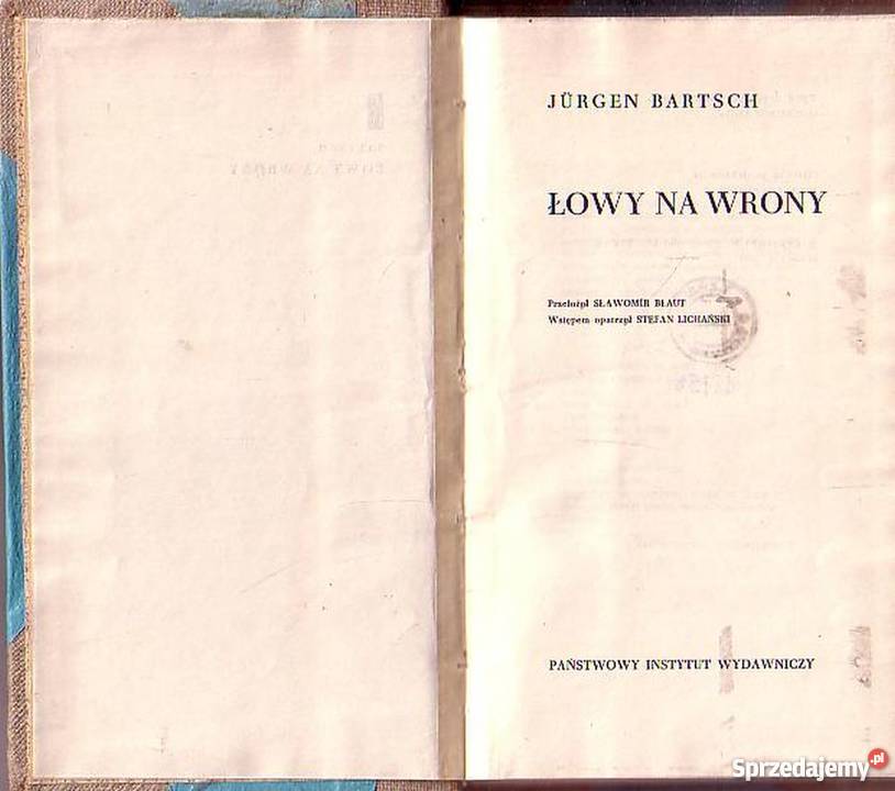 0425 ŁOWY NA WRONY JURGEN BARTSCH małopolskie Czyrna