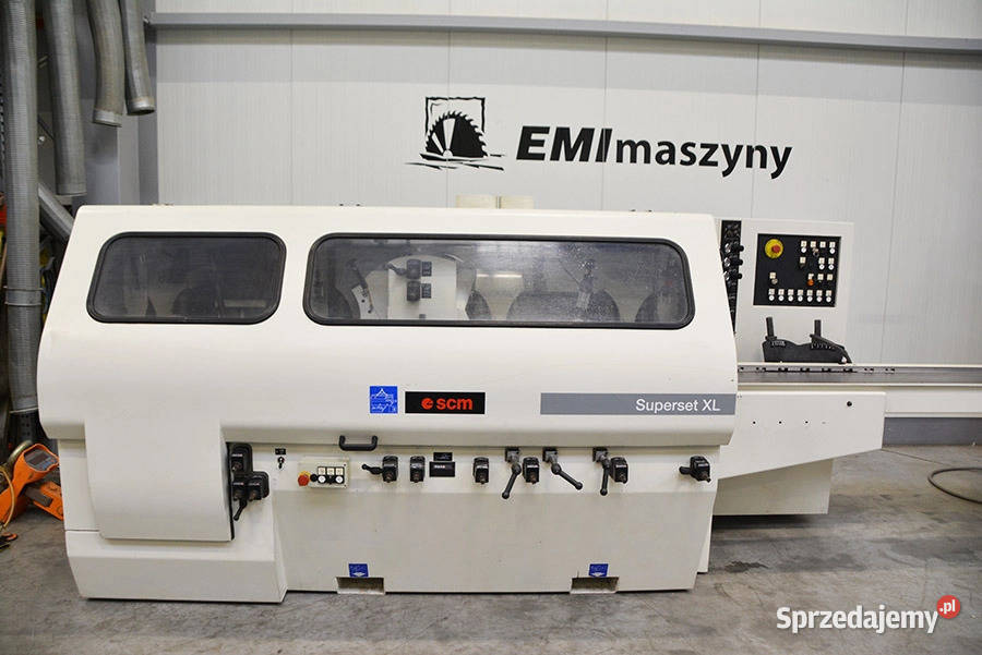 STRUGARKA CZTEROSTRONNA SCM SUPERSET XL 6 głowic Produkcja Biertowice