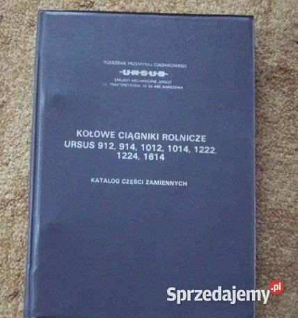 Katalog Ursus 912 914 1012 1014 1222 1224 1614 Lublin