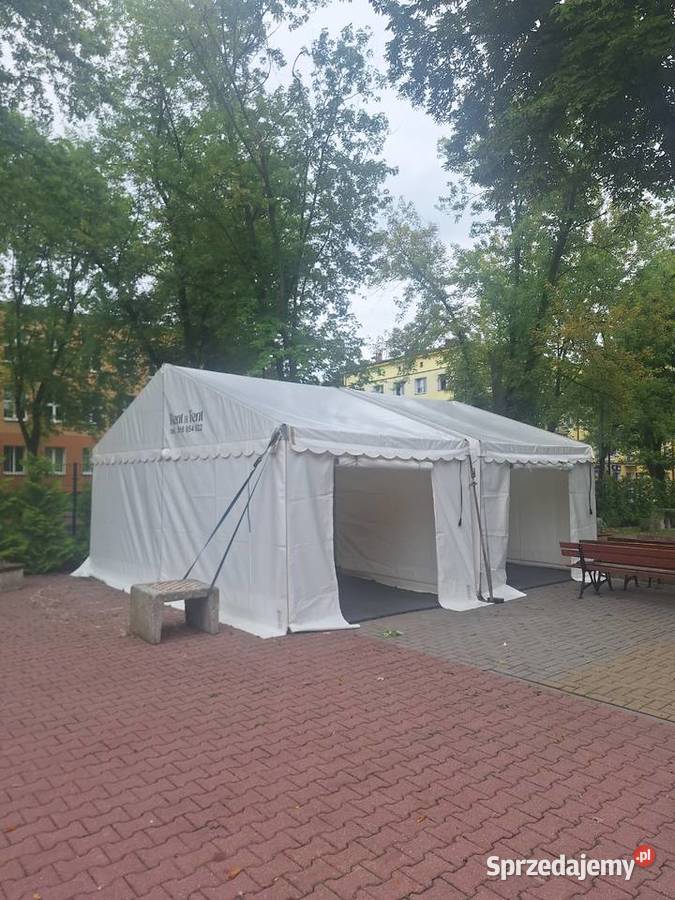 Namioty plenerowe stabilna konstrukcja