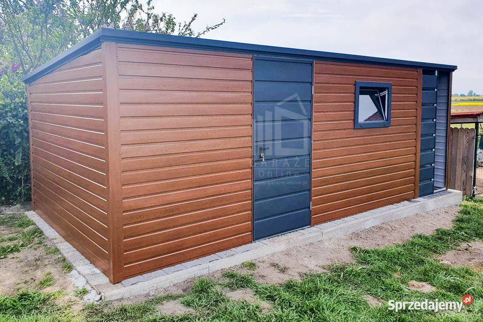 Schowek Domek Ogrodowy 45x3 Wiata 1x3m Drzwi