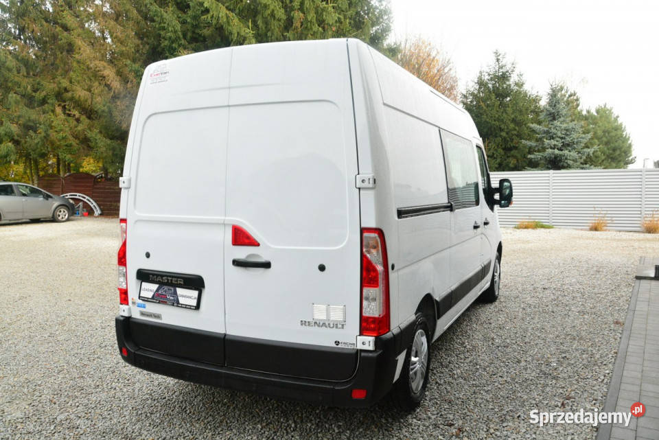 Renault Master średniak 7 osobowy L2H2 elektryczne lusterka Warszawa