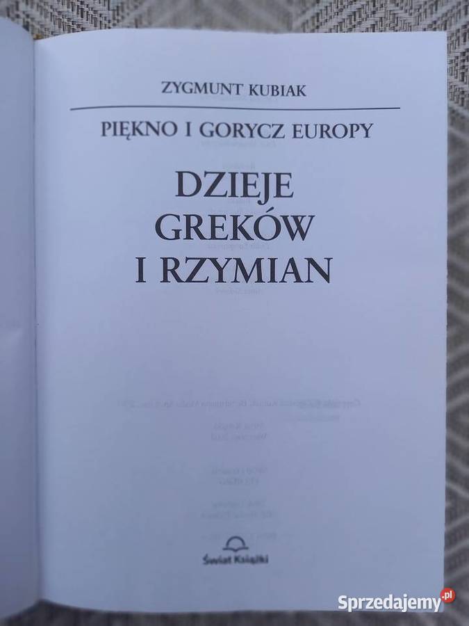 Dzieje Greków i Rzymian Z Kubiak historia, archeologia Małkinia Górna
