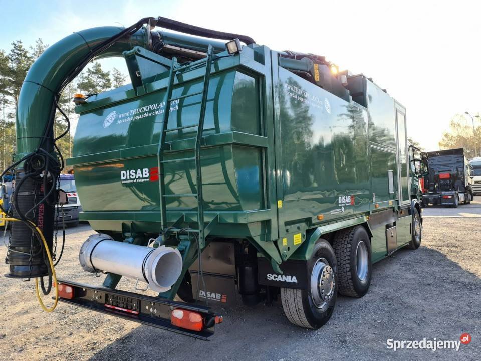 Scania DISAB Saugbagger odkurzacz koparka ssąca Daleszyce sprzedam