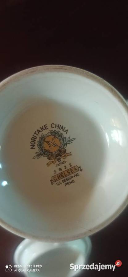 Dzbanek i cukiernica Noritake Japan Chelsea 5822 Gdańsk