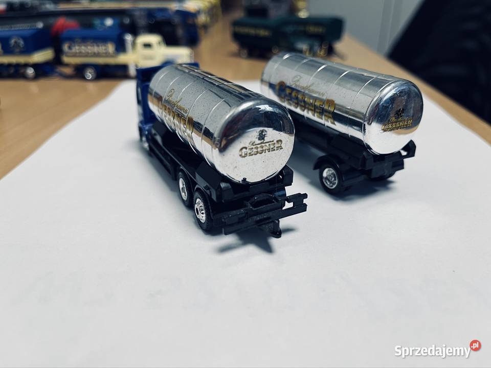 Kolekcjonerski model Mercedesa cysterna