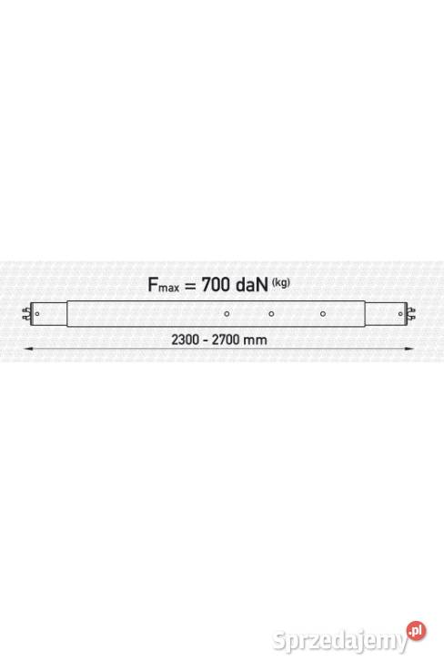 Belka kwadratowa 23002700 mm stal ocynkowana Przysieka Polska