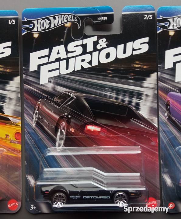 Hot Wheels set Fast Furious stan perfekcyjny 3 lata+ Samochody i pojazdy Sosnowiec