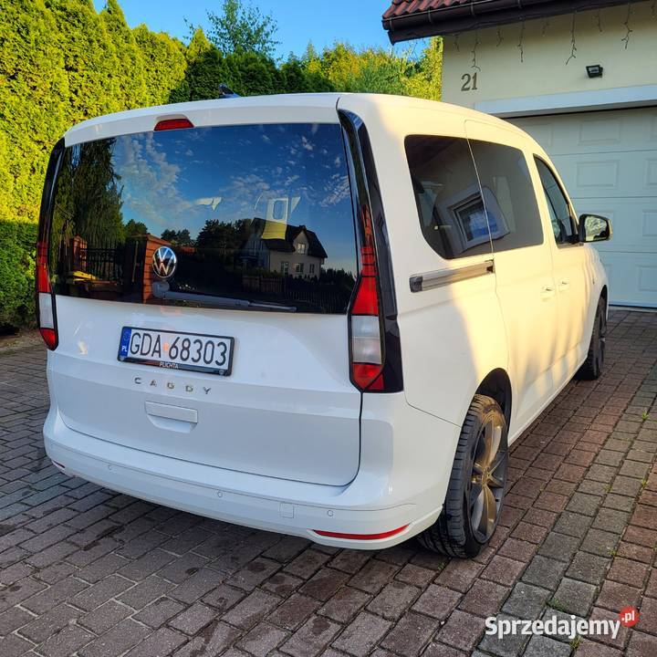 VW CADDY 2022r na gwarancji do 2025r nieuszkodzony pomorskie Reda