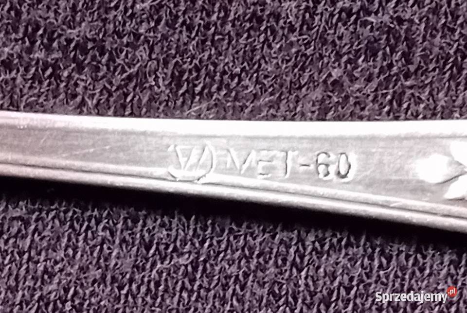 Platerowana łyżeczka do cukru Hefra wzór Koźminek sprzedam