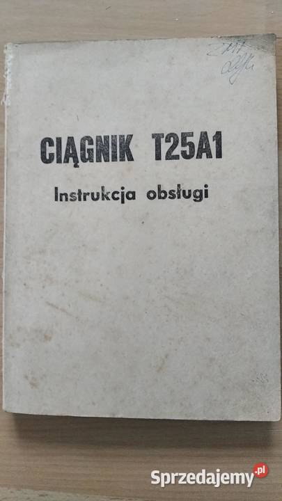 Instrukcja obsługi ciągnika Władimirec T25 Lublin sprzedam