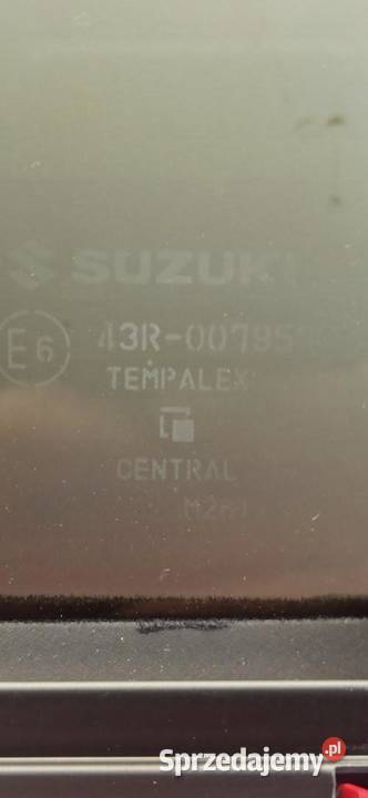 SUZUKI SWIFT VII MK9 DRZWI PRAWY TYŁ ZWP 2024