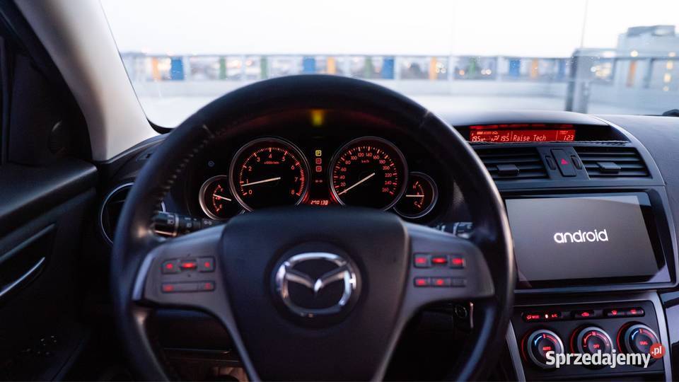 Mazda 6 GH automat LPG HAK welurowa tapicerka Lublin