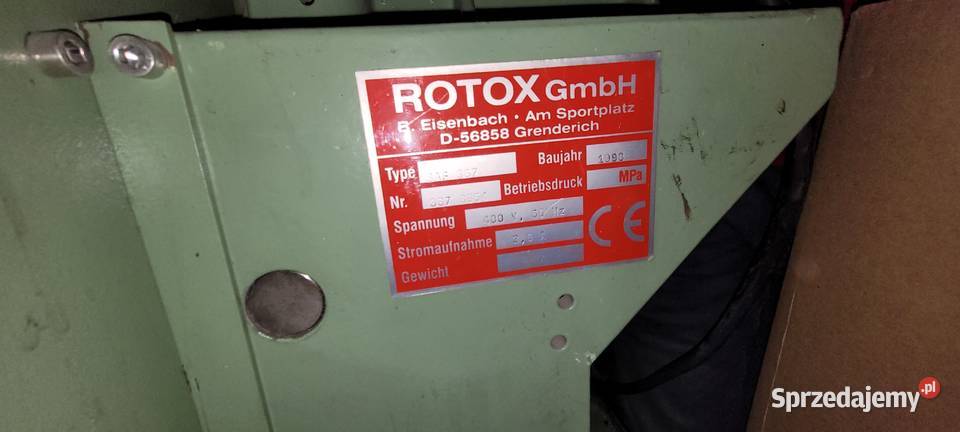 Frezarka do słupka ROTOX SAF 367 Produkcja Herby