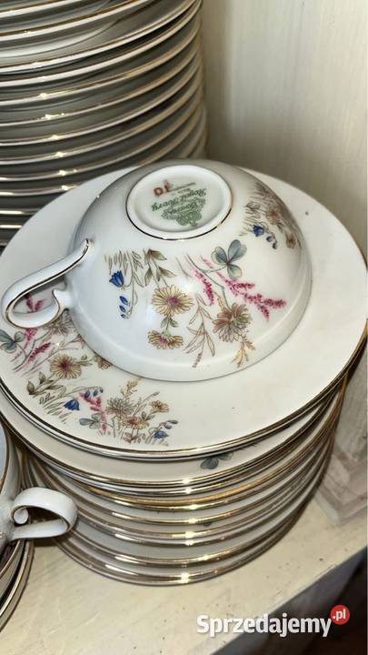 Dzbanek Royal Ivory Bohemia Łączka na porcelanie