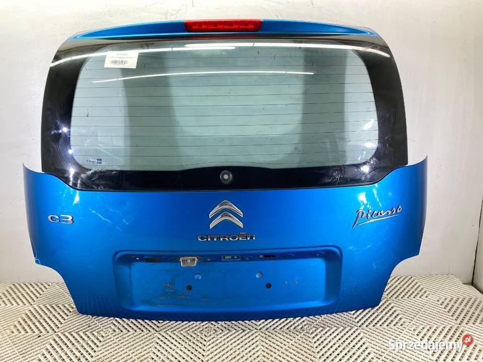 KLAPA TYŁ CITROEN C3 PICASSO Hatchback KGW osobowe Klapy bagażnika