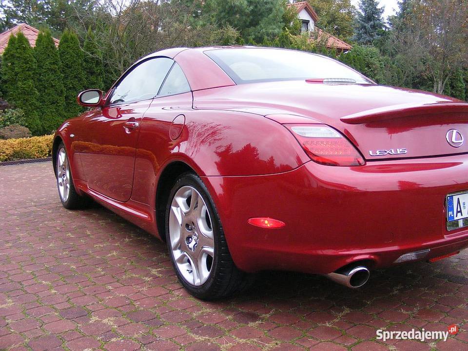 Lexus SC SC430 mały przebieg V8286 unikalna 4300cm3 SC Warszawa