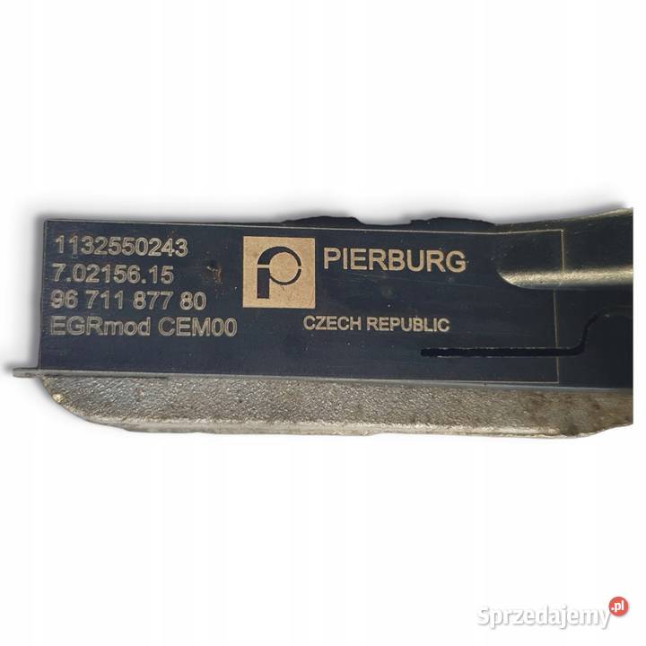 CHŁODNICA SPALIN ZAWÓR EGR Peugeot 5008 16 HDI Chełm sprzedam