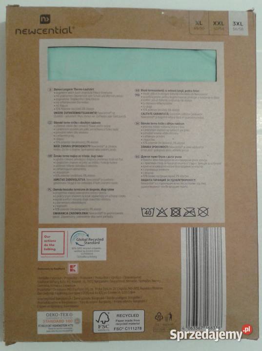 Damska koszulka TERMICZNA do biegania KAPTUR Rozmiar 46 Wołczyn