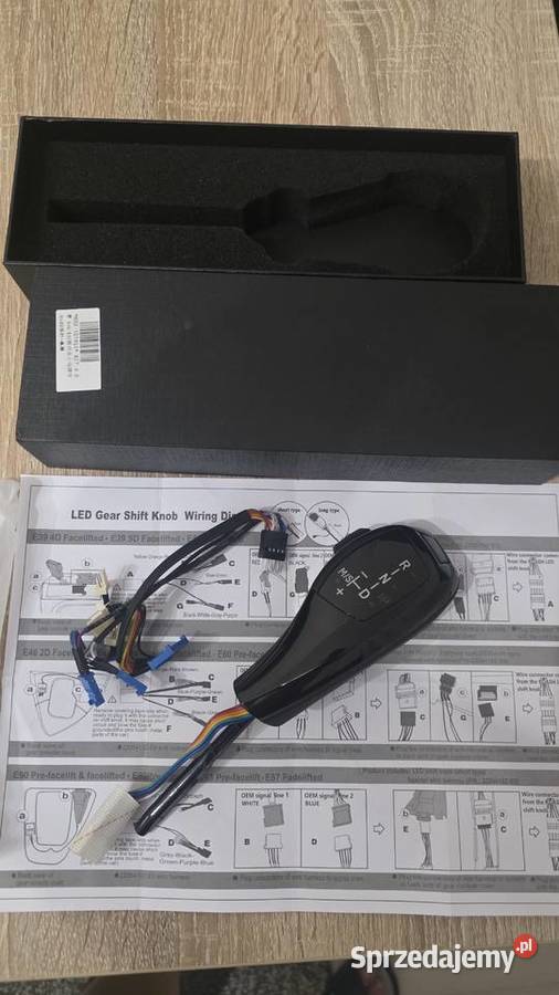 GAŁKA ZMIANY BIEGÓW AUTOMAT joystick BMW E60 E61 osobowe Gałki i mieszki Białystok