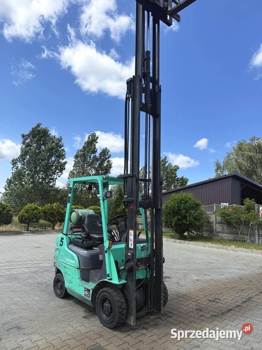 wózek widłowy MITSUBISHI FG18NT 470m Triplex Działoszyn