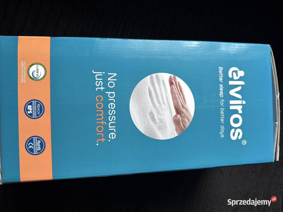 Poduszka ortopedyczna Elviros Memory Foam Poduszki podkarpackie Ubieszyn