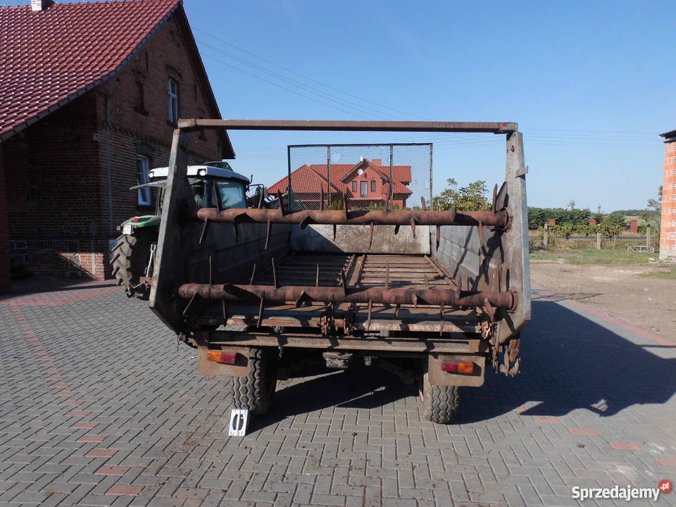 Rozrzutnik obornika tandem 6t nawożenie i ochrona roślin Miejska Górka