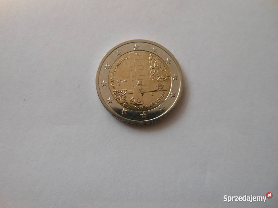 Dwanaście monet kolekcjonerskich 2 euro