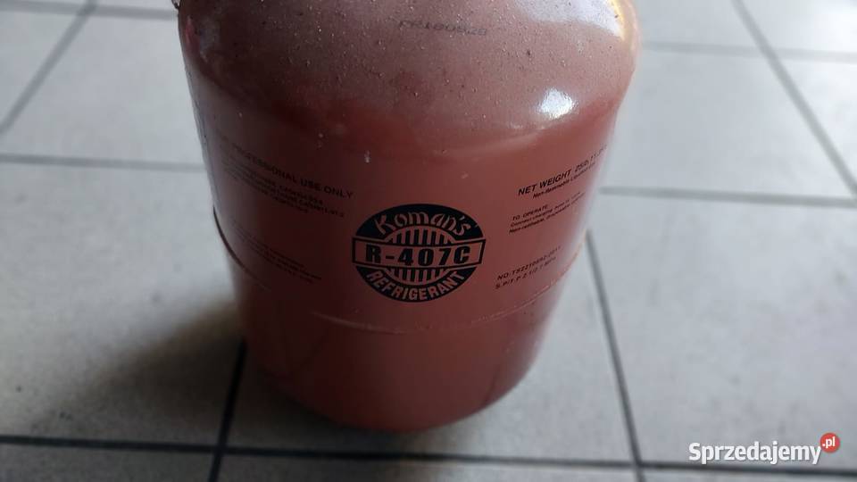 Czynnik chłodniczy gaz R407C R 407 C Chełm