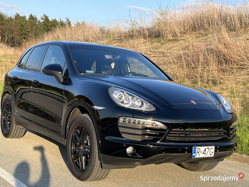 PORSCHE CAYENNE 36 300 Niski przebieg czarny podkarpackie Kolbuszowa