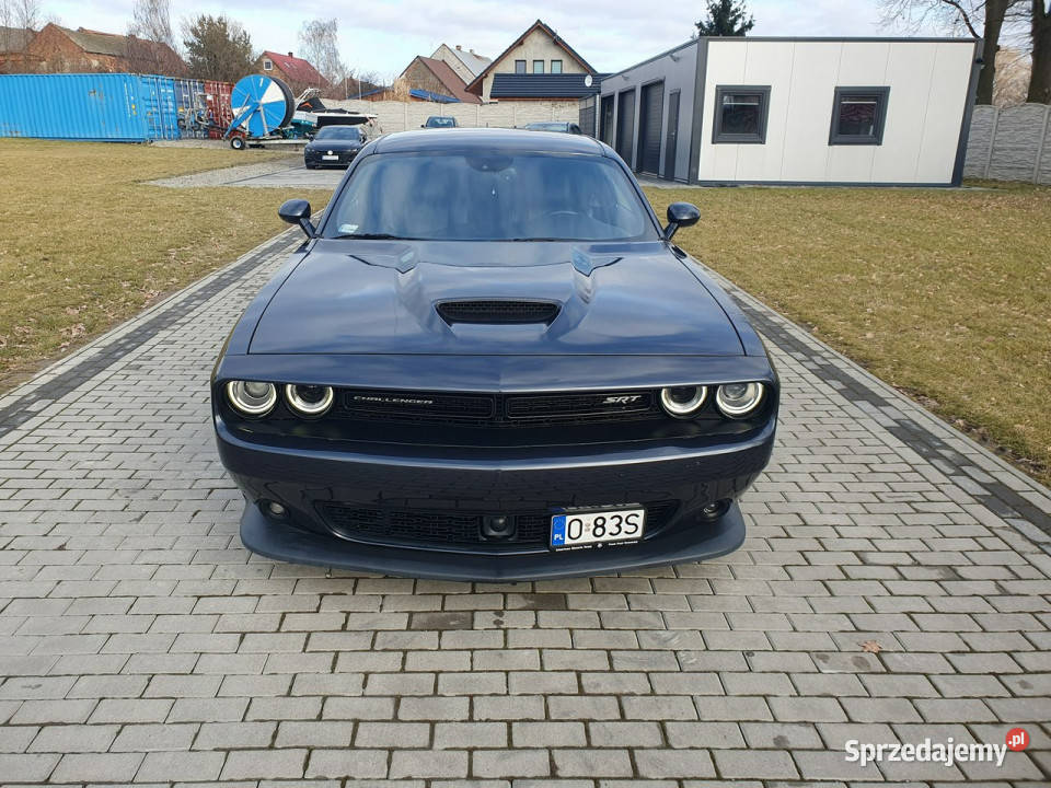 Dodge Challenger 64 Hemi 392 Pełny SRT Brembo elektryczne lusterka Strobice