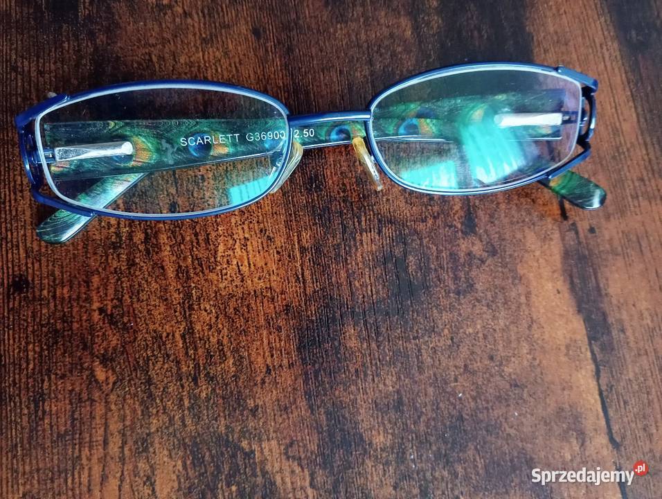 Eleganckie metalowe okulary do czytania 250 Wzór Okulary korekcyjne dolnośląskie
