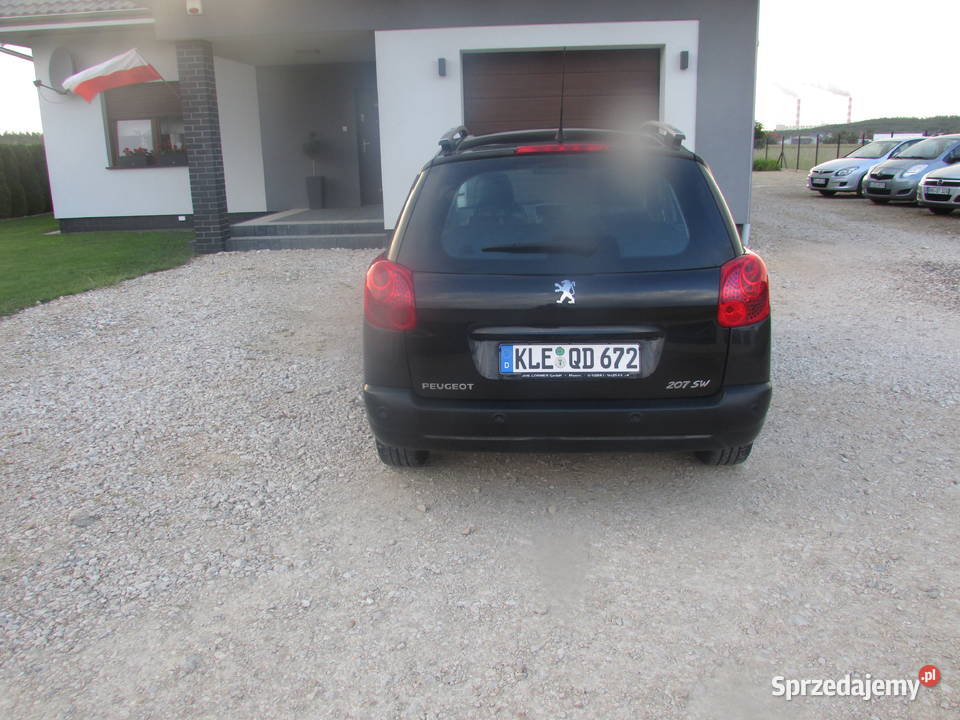 PEUGOT207SW BEZWYPADKOWY KLIMATRONIK PARKTRONIK elektryczne szyby 207