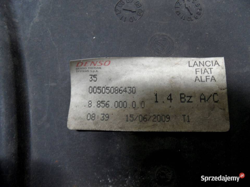 ALFA ROMEO MITO 09r wentylator chłodnicy osobowe świętokrzyskie sprzedam