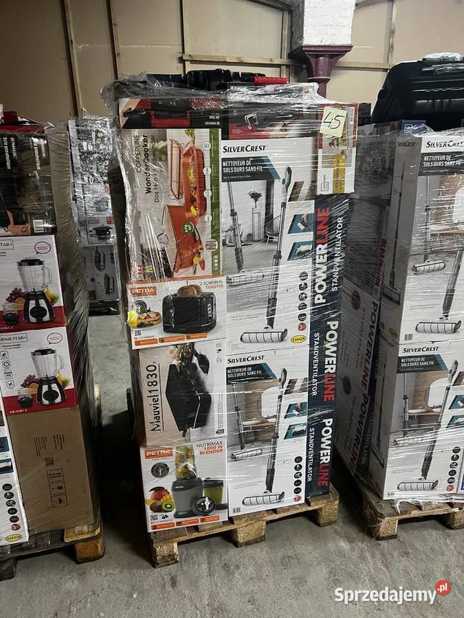 Paleta mix nadwyżki magazynowe zwroty Szczecin sprzedam