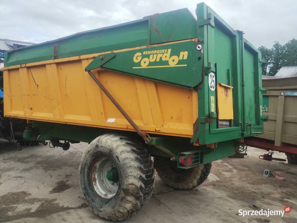 Przyczepa skorupowa 11 1215 18 ton Łomża