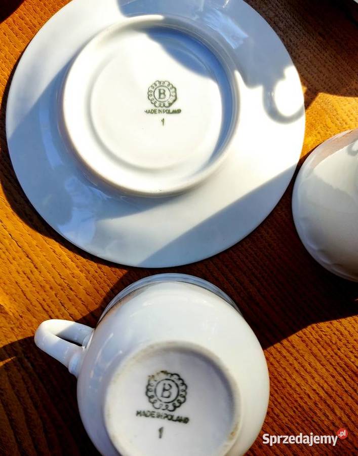 stare porcelanowe filizanki Bogucice 10os Porcelana i szkło małopolskie Kraków