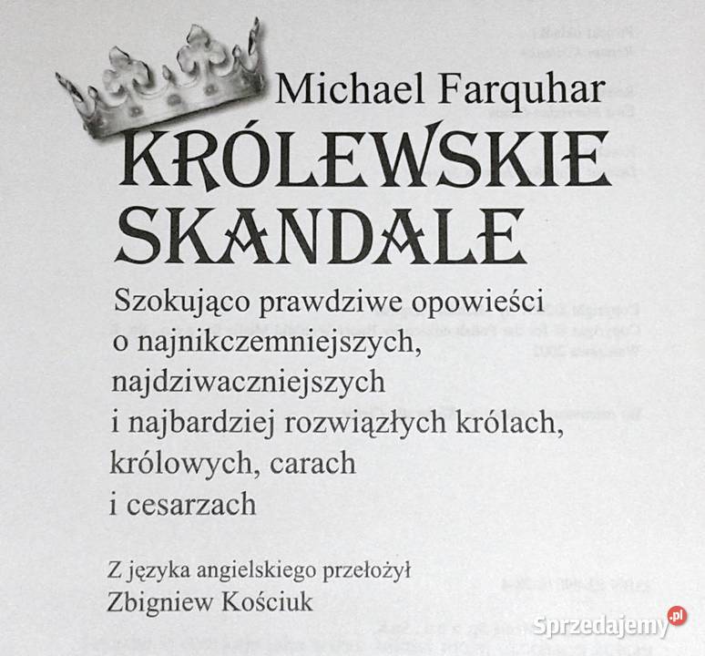 Królewskie skandale Michael Farquhar Chełm