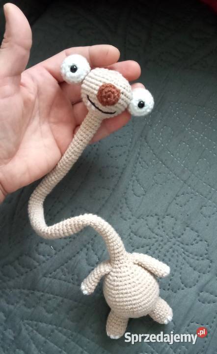 Sid wykonany na szydełku Łask