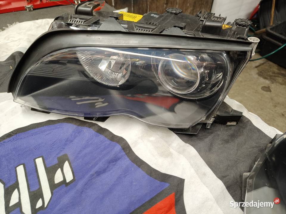 Bmw e46 lift lampy przednie bi Xenon oryginał łódzkie Aleksandrów Łódzki