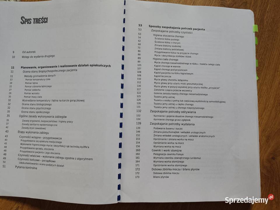 Podręcznik Opiekun Medyczny Czynności Filipów sprzedam
