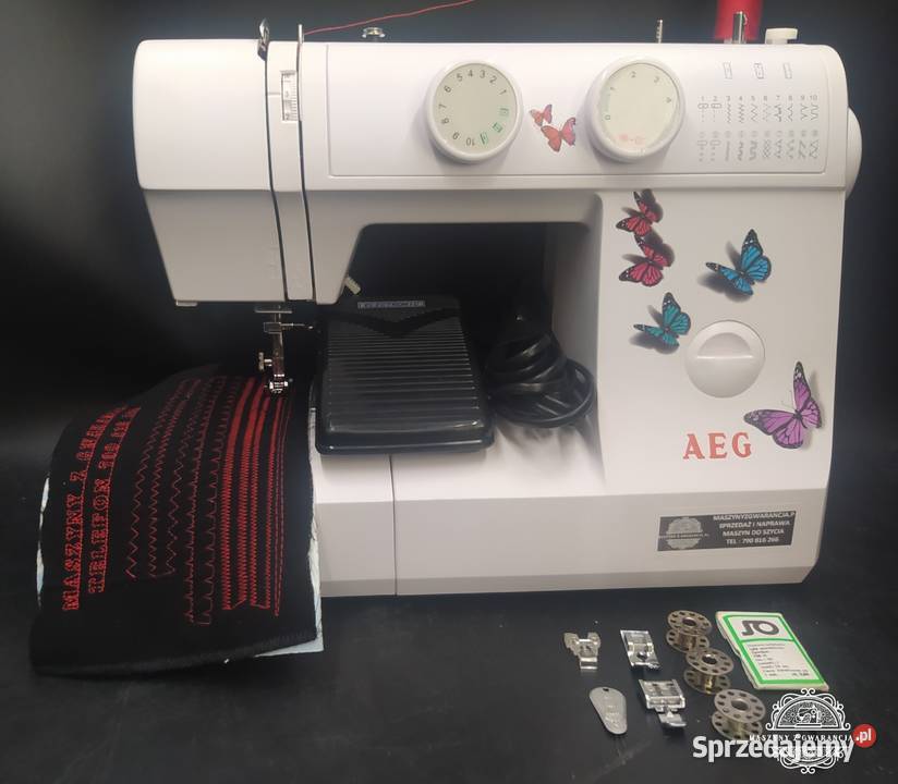 Maszyna do szycia AEG do skóry smyczy jeansu Sandomierz